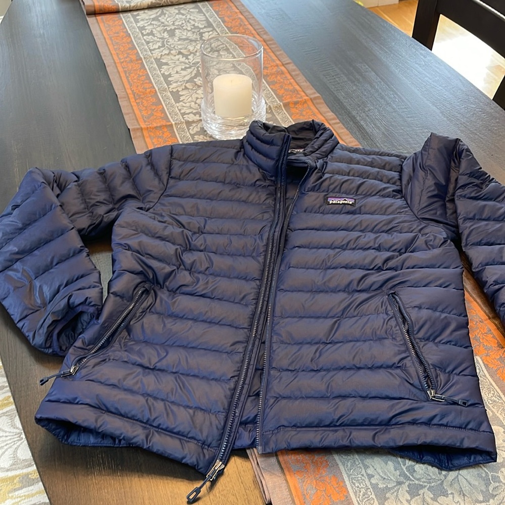 Men’s Patagonia Down Sweater Navy M